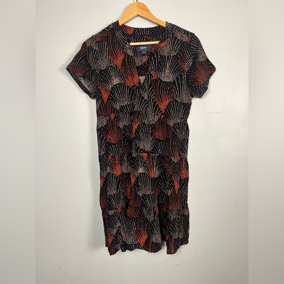 Anthropologie Maeve Harper Tunic Dress size small firework print - Picture 3 of 6